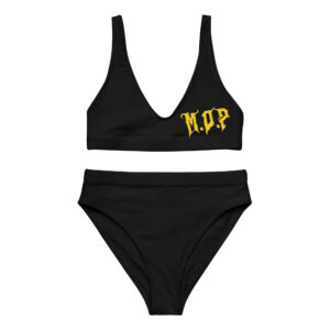 Hooligan/ M.O.P high-waisted bikini